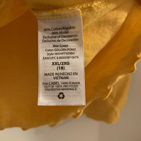 Wonder Nation Girls top - adorable top 12 … - Picture 4 of 6